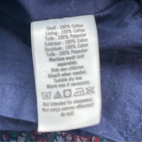 Janie and Jack Girls Floral Tulle Dress 18-24 months - Picture 6 of 6